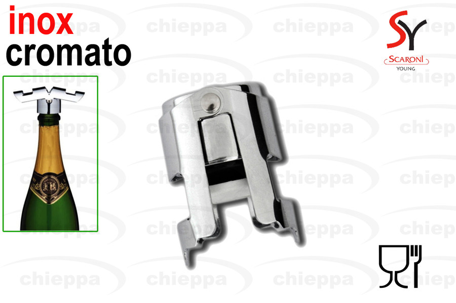 TAPPO CHAMP.INOX/CRO.SFUSO 12=