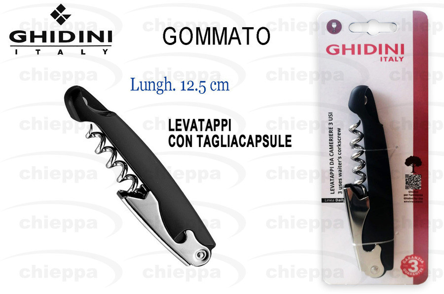 LEVATAPPI CAMER.NERO GOMM.30RT