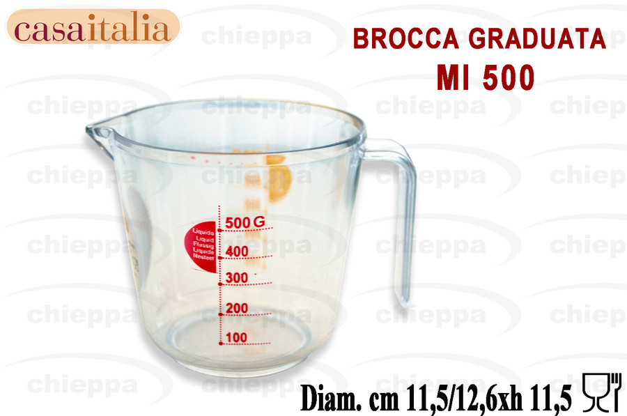 BROCCA GRAD.0,5 PLAST. C113376