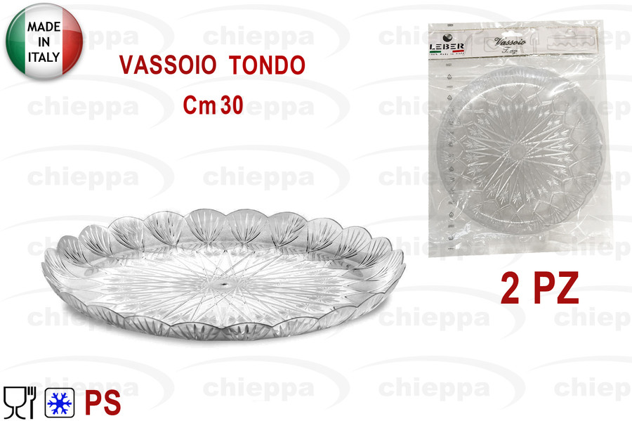 VASSOIO 30 TOND.DIAMANT.281/31