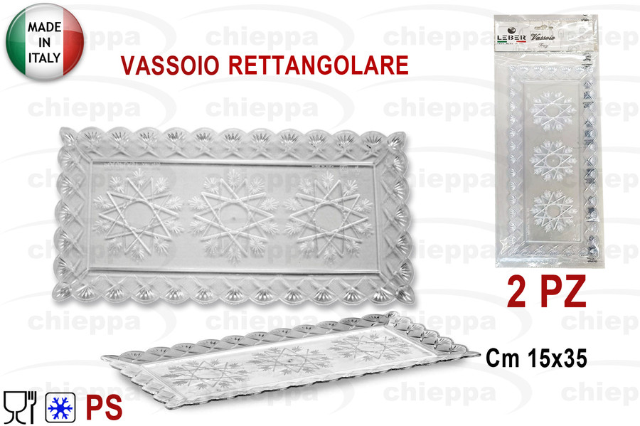 VASSOIO 15X35 2PZ DIAMAT.282/2
