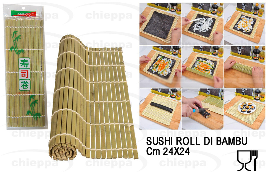 SUSHI-ROLL CM24 TAPPETO BAMBU'