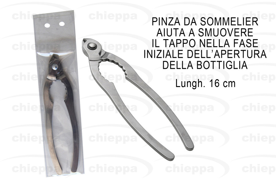 PINZA CHAMPAGNE INOX        77
