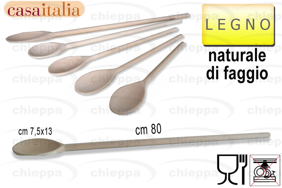 CUCCHIAIONE LEGNO 80  111-1102