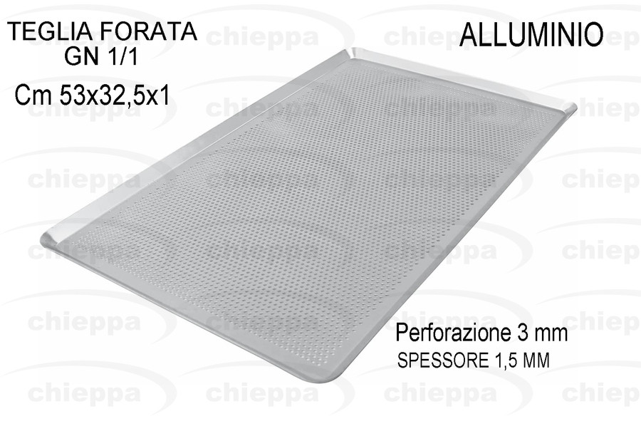 TEGLIA GN 1/1 FORATA    381057