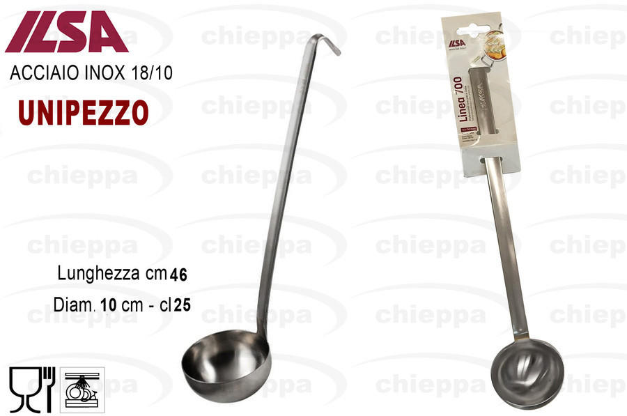 MESTOLO 10 INOX L.700 07150100