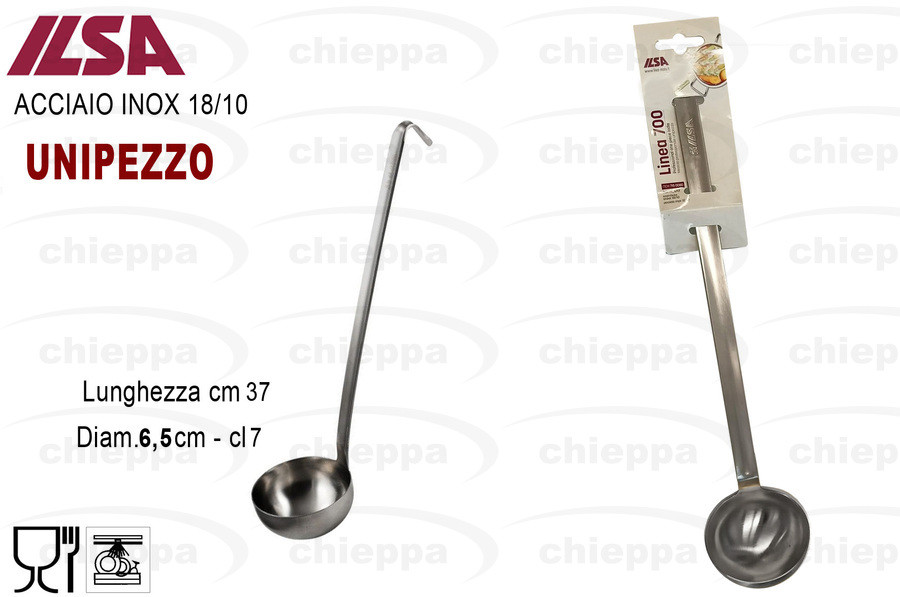 MESTOLO 6 INOX L.700  07150065