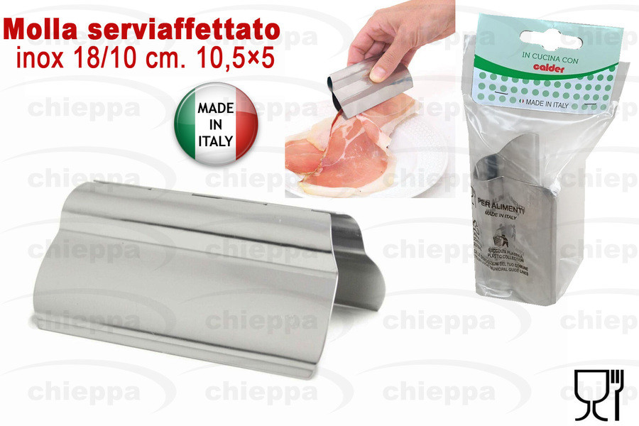 MOLLA AFFETTATI 10 INOX    260