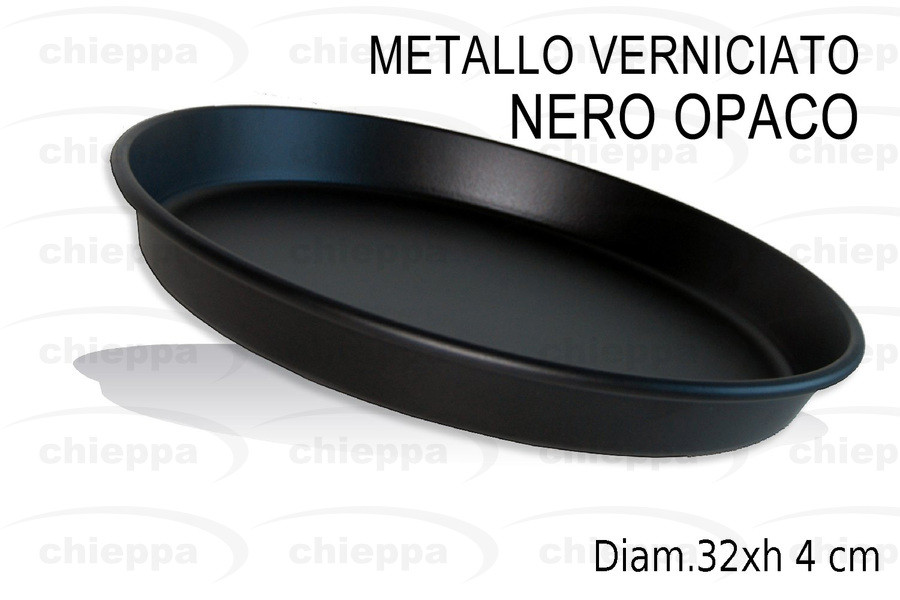 VASSOIO 32 ROT.NERO OPACO 2701