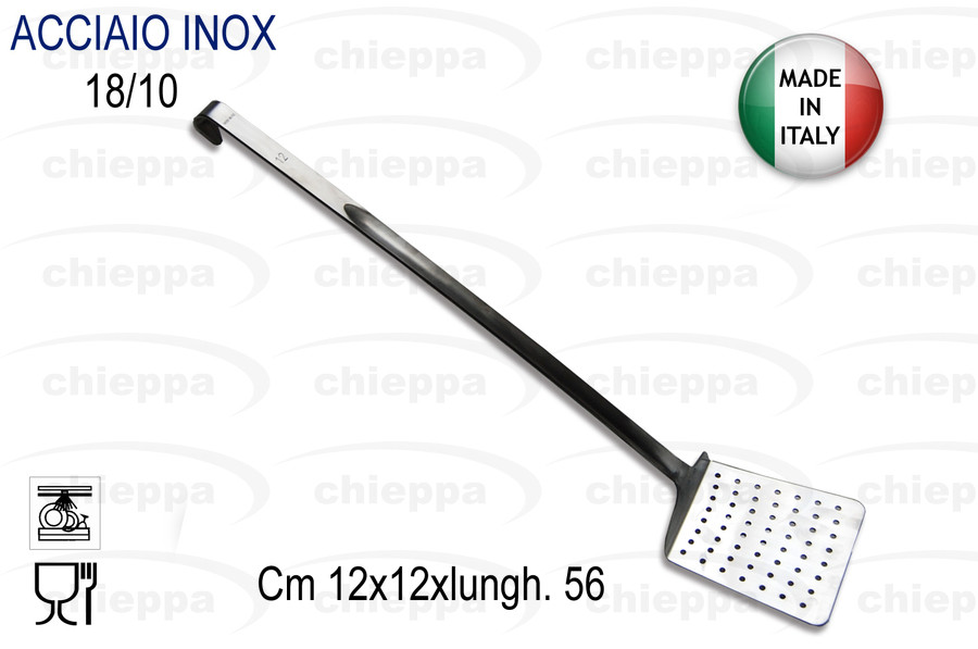 PALA UNIP.FORATA 12 INOX  CP12