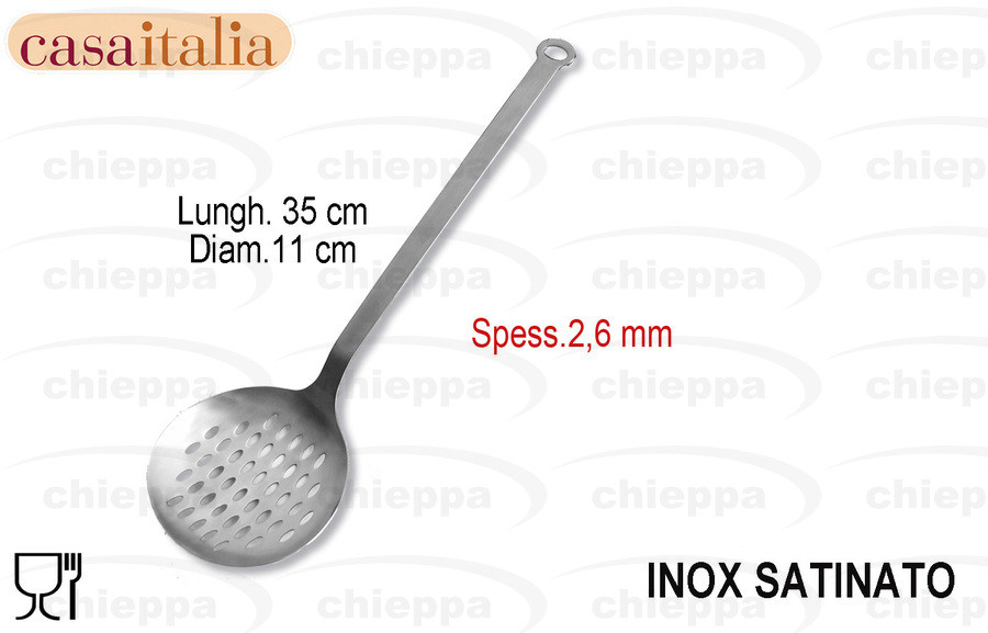 SCHIUMAROLA 11 INOX SATINATO *