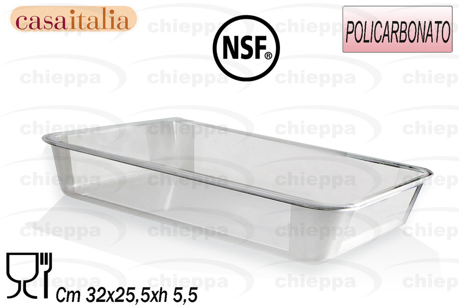 VASCHETTA 32X25,5X5,5 C111908*