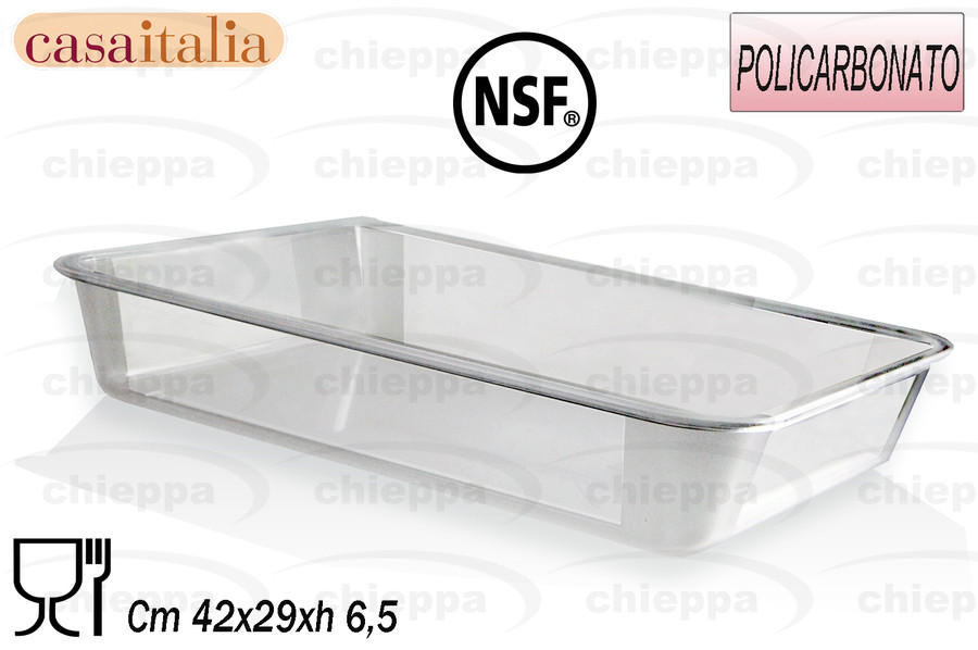 VASCHETTA 42X29X6  PO.C111910*