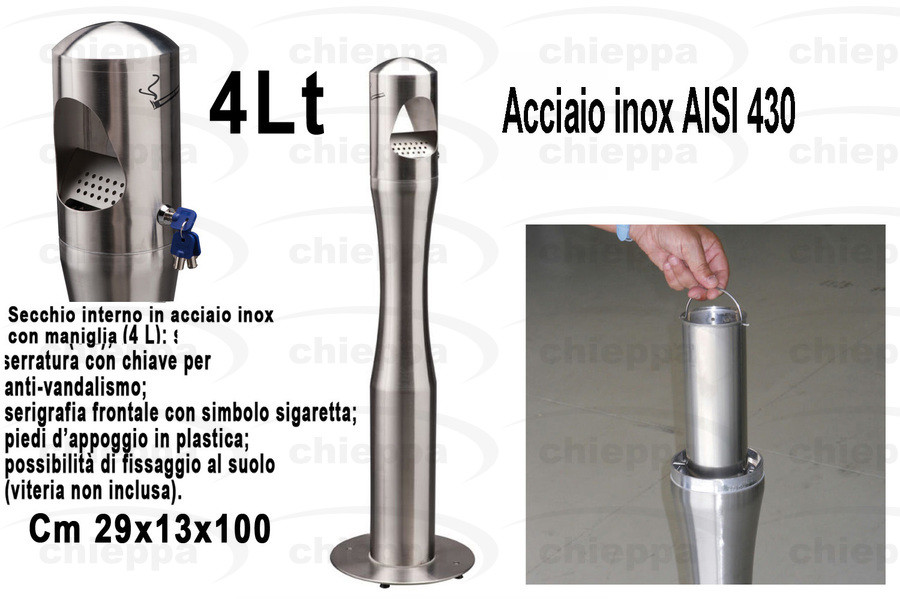 POSACEN.BIRKIN INOX SAT.108007