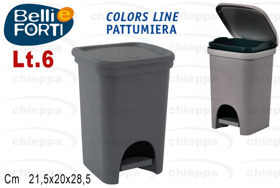 PATTUM.6LT COLORS GRIG.BF32107