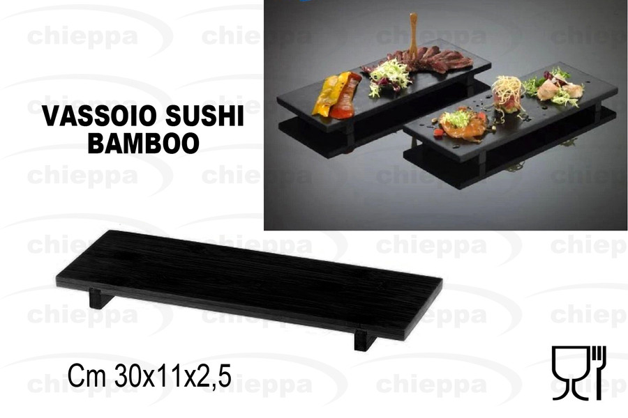 VASSOIO 30X11 BAM.NERO S0062Z*