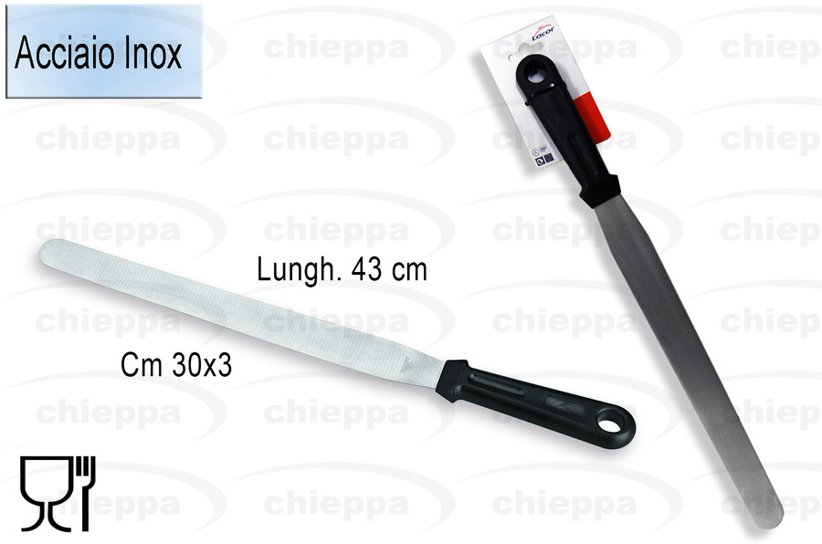 SPATOLA 30 DRITTA INOX   60464