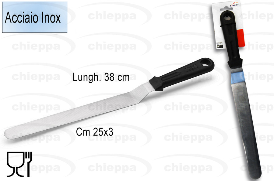 SPATOLA 25 ANGOL. INOX   60468