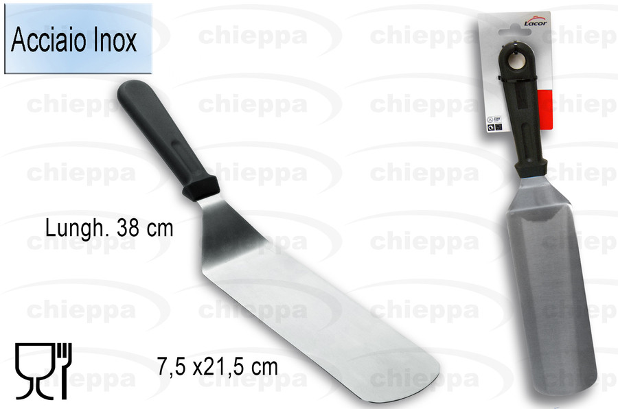 PALA HAMBURGER 22 INOX   60420