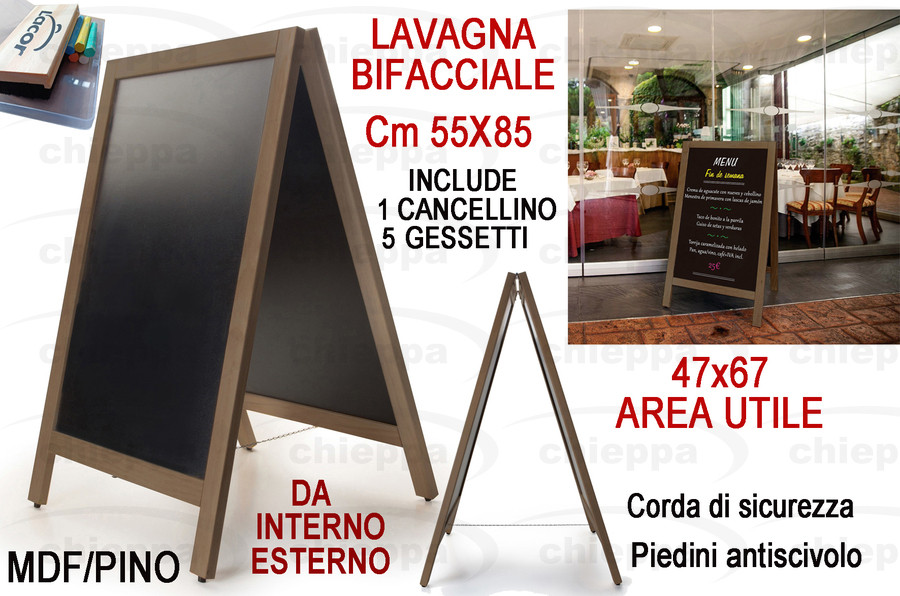 LAVAGNA 55X85 BIFACCIALE 39166