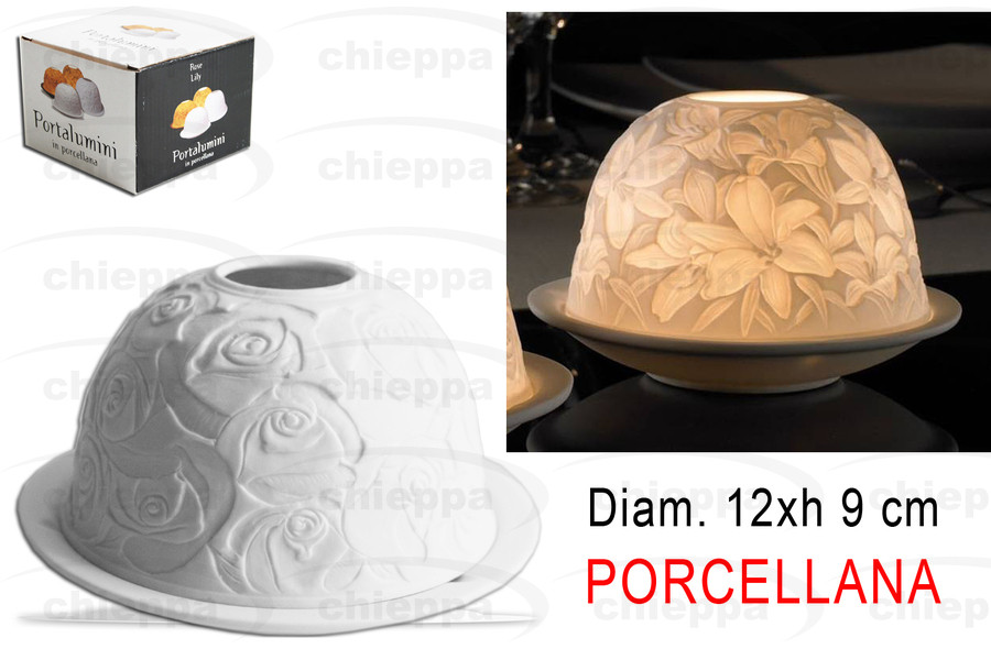 P/LUMINO GIGLI BIANCO C3009.G*