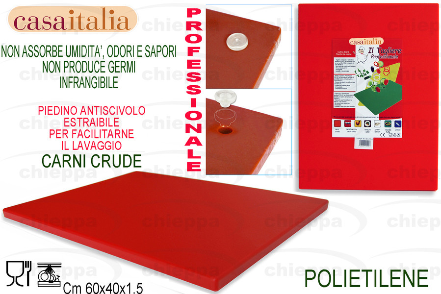 TAGLIERE POL.S/F ROS.60X40X1,5