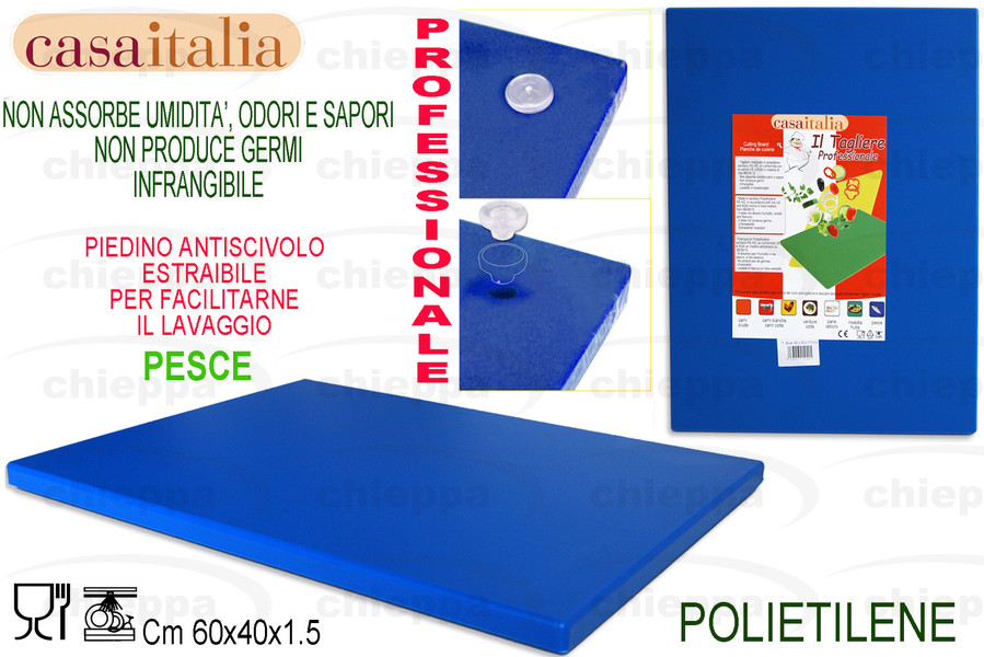 TAGLIERE POL.S/F BLU 60X40X1,5