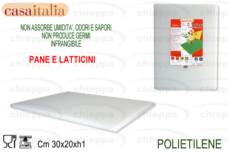TAGLIERE POL.S/F   BCO 30X20X1
