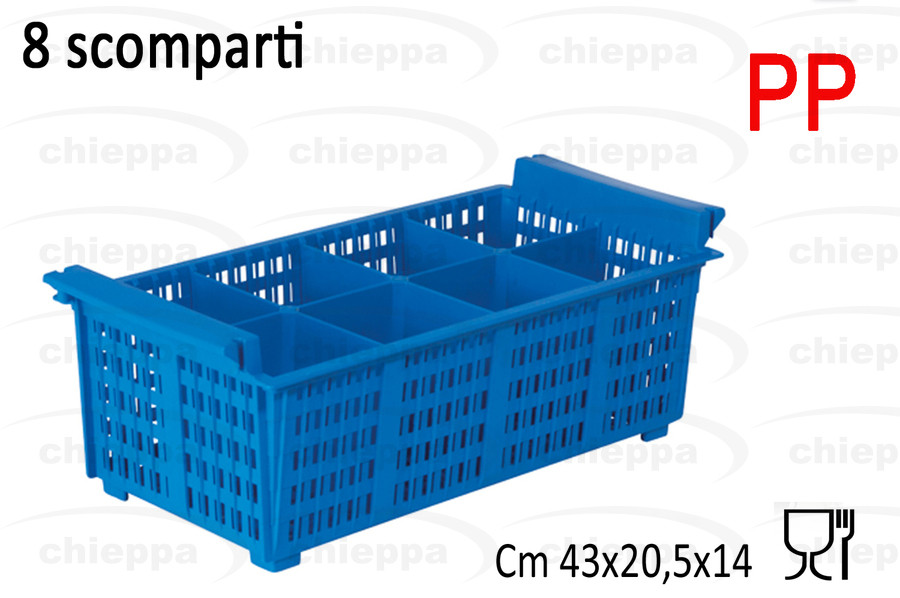 P/POSATE 8PS BLU       RCEST08