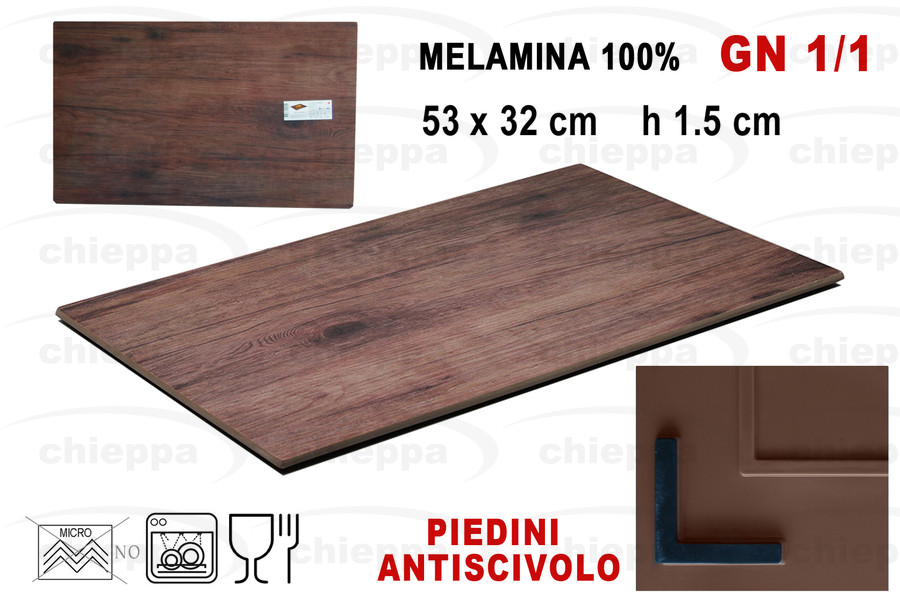 VASSOIO GN 1/1 F.LEGNO   E1110