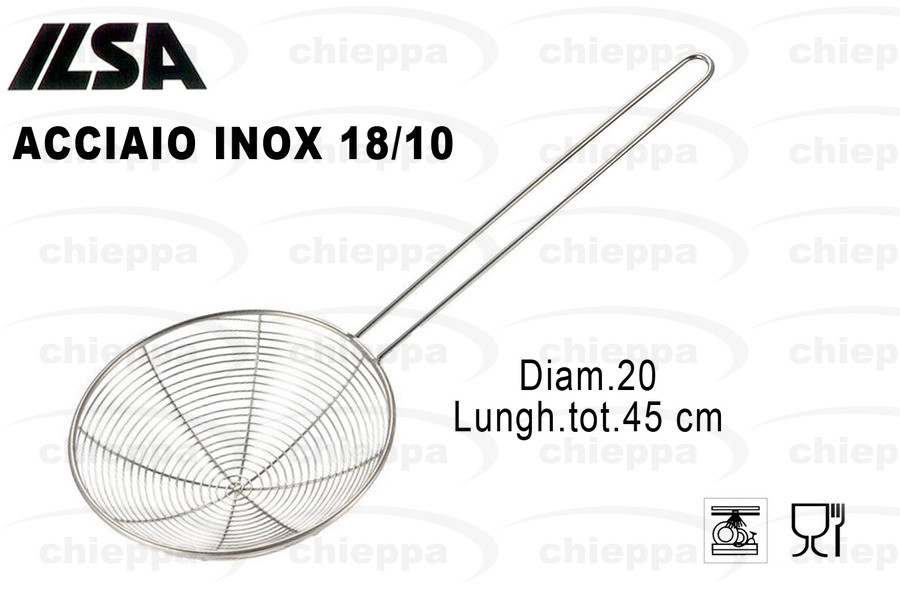 SCHIUMAROLA 20  INOX  14210200