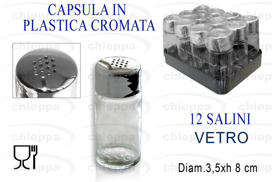 SALINO 12PZ VET.T/INOX 825-12=