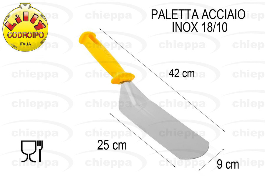 PALA PIZZA 9X25 INOX     152/1