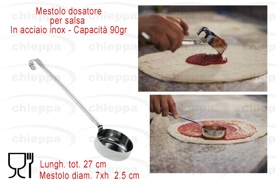 MESTOLO DOS.90GR INOX   ACMS90