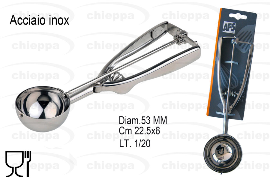 DOSAGELATO MM53 INOX     71004