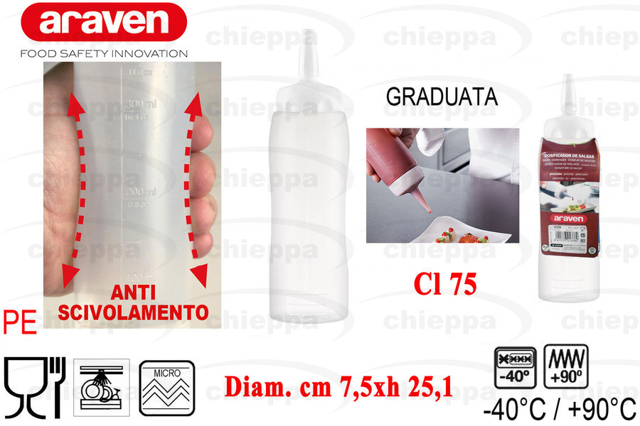 SQUEEZER 75CL    BIANCO  01378