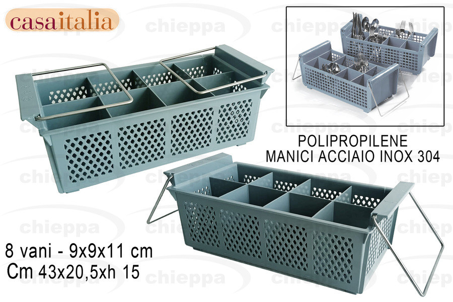 P/POSATE C/MANICO INOX C113792