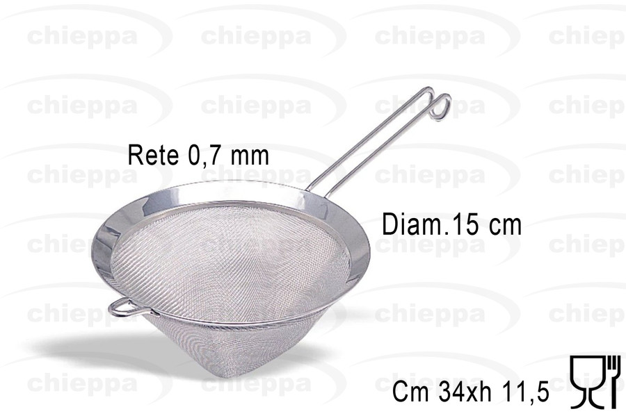 COLINO 15 CONICO INOX   348015