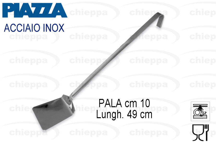 PALA UNIPZ. 11X47 INOX 153401=