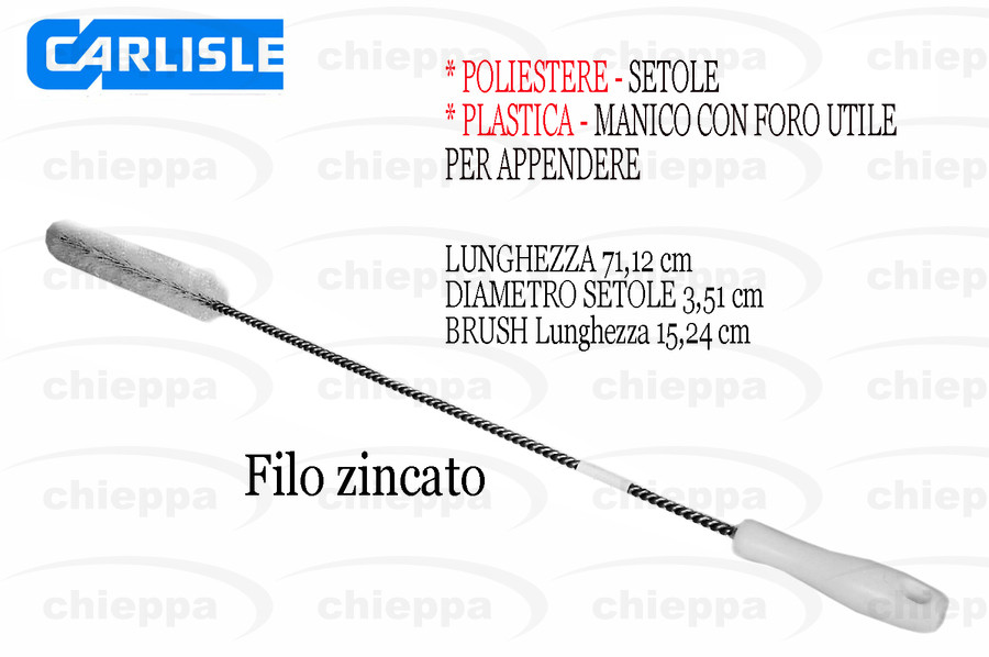 SPAZZOLINO NYLON PULIZ. 40150=