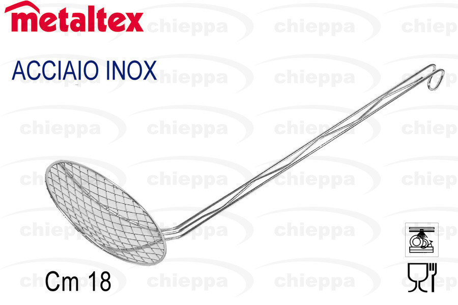 SCHIUMAROLA 18   INOX  642018=