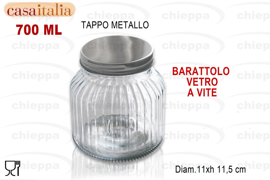 BARATTOLO 0,65  T/INOX C113627