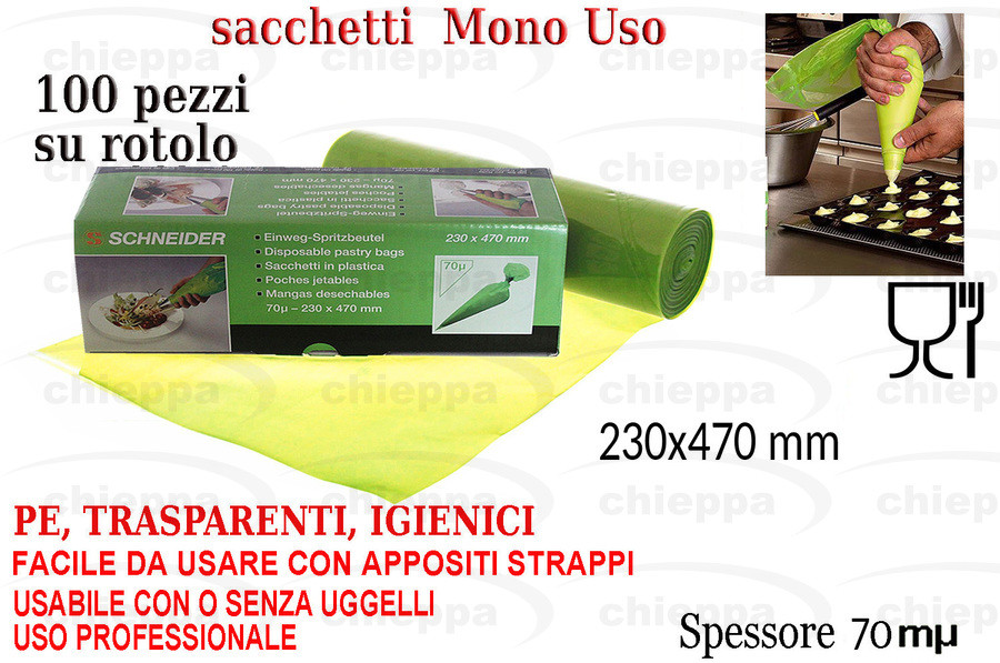 SACCO DEC.MONO 100P 47  391810