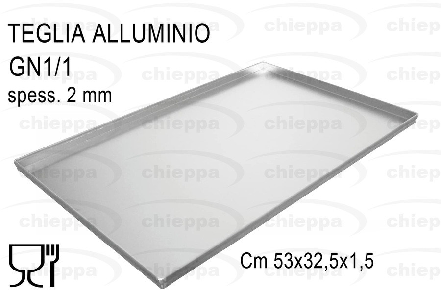 TEGLIA GN1/1H15 ALLUM.  381063