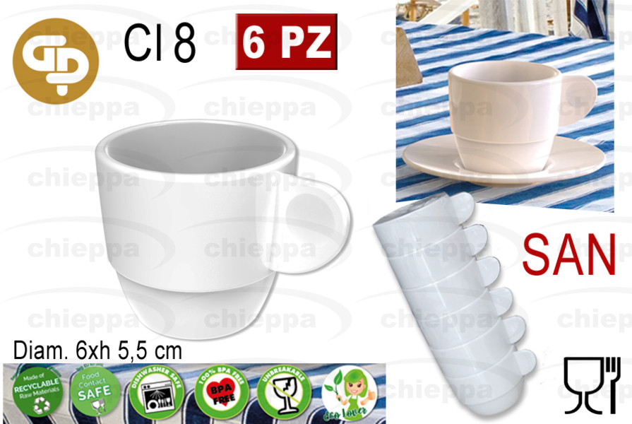 CAFFE'T. 6PZ CL 8 SAN 6730-11*