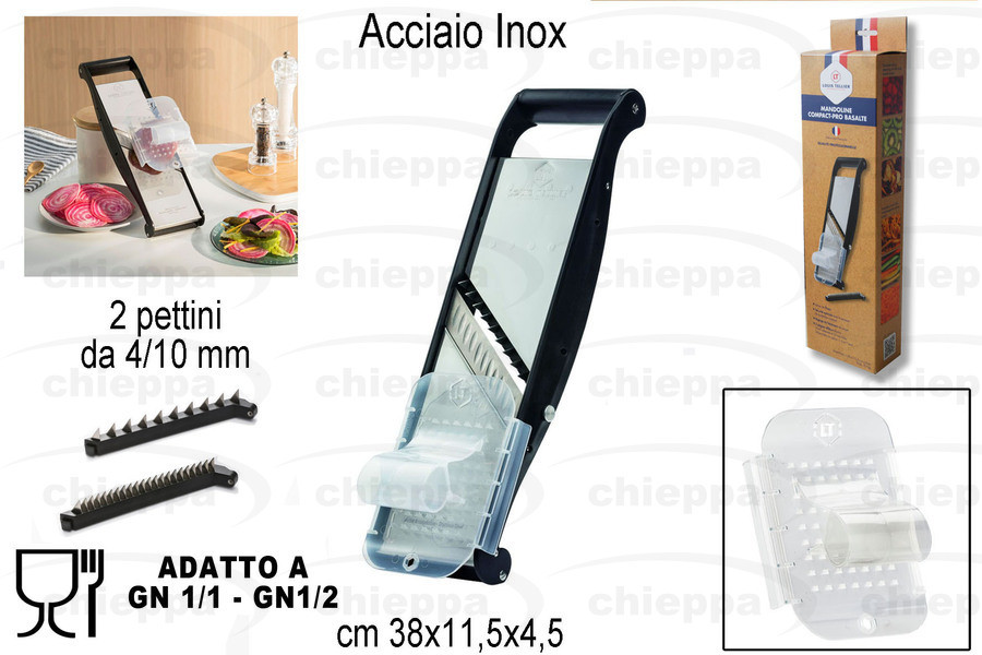 MANDOLINA INOX COMPACT-PRO P01