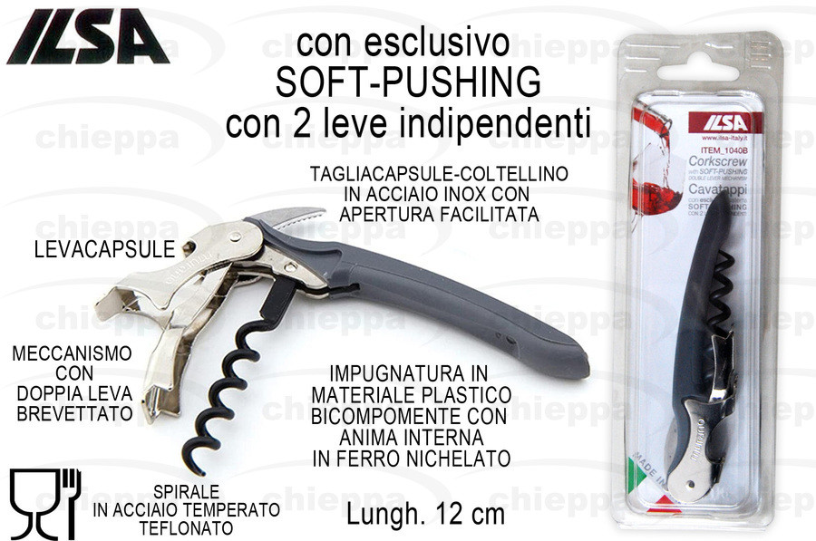 LEVATAPPI 2LEVE INOX SOM.1040B