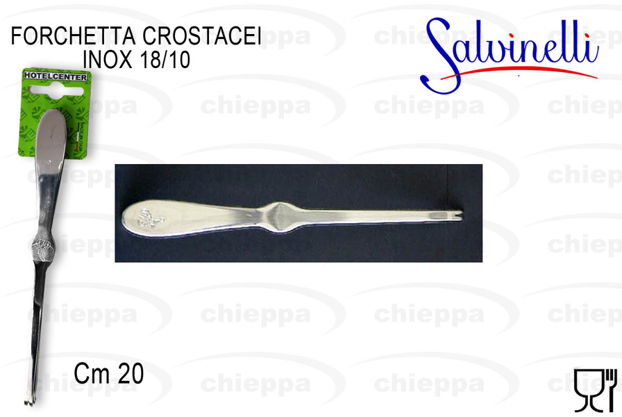 FORCH.CROSTACEI 3PZ       INOX