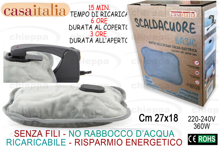 BORSA A/C EL.GRIGIO    C113344