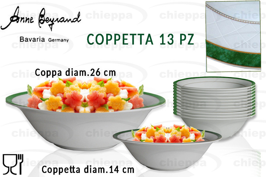 COPPETTA 13PZ MANDRAGUE 2408$*